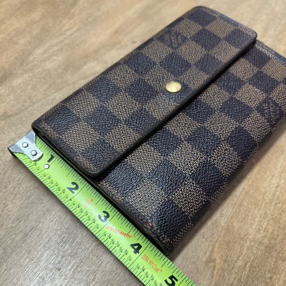 Louis Vuitton LV Wallet Damier Porte Tresor Etui Papiers  Brown - Picture 8 of 12